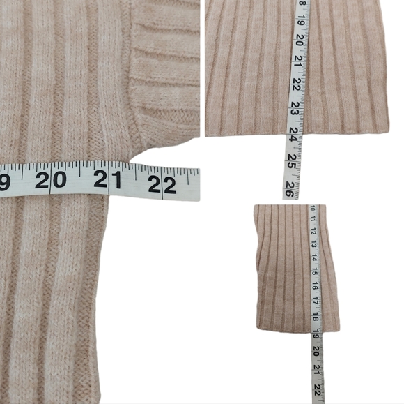 Andree by Unit Multiknit Oat One Shoulder Sweater - Picture 12 of 13